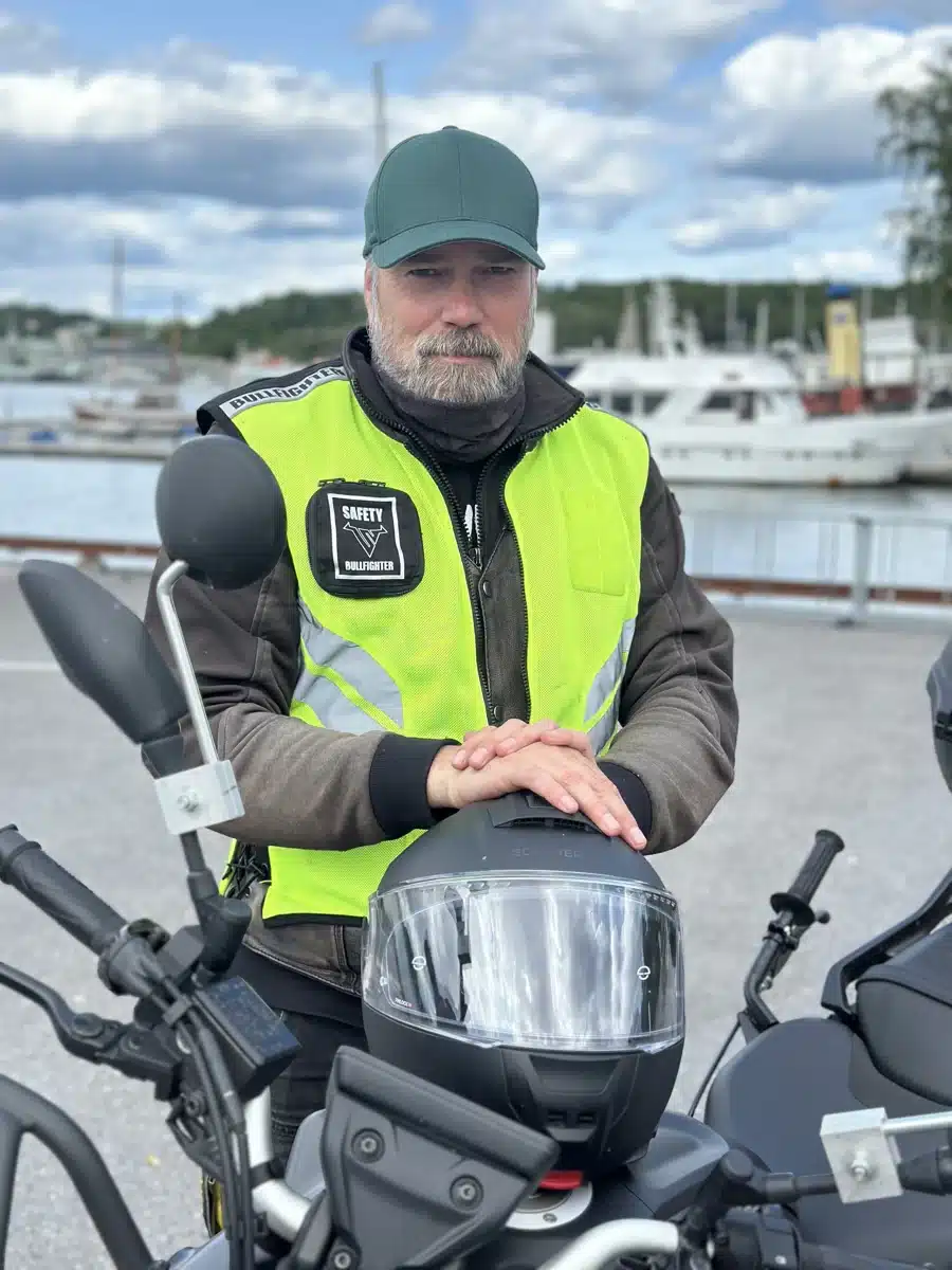 Ole Færestrand, trafikklærer hos Engstrøm Trafikkskole