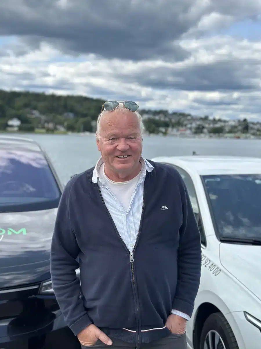 Roger Eian, trafikklærer hos Engstrøm Trafikkskole